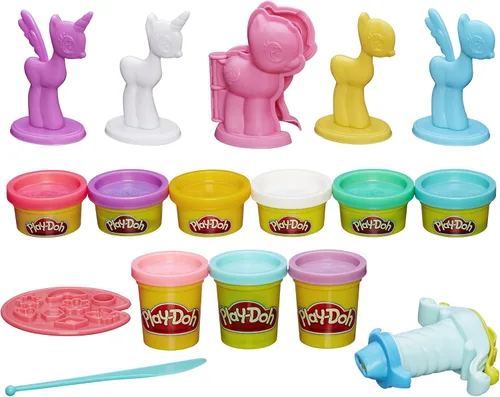 Vista 8 de Play-Doh My Little Pony Make 'n Style Ponies (exclusivo de Amazon)