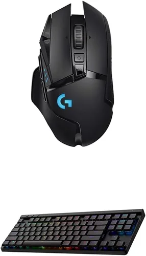 Vista 5 de Ratón inalámbrico para juegos G502 Lightspeed + alfombrilla de mouse de carga inalámbrica Powerplay