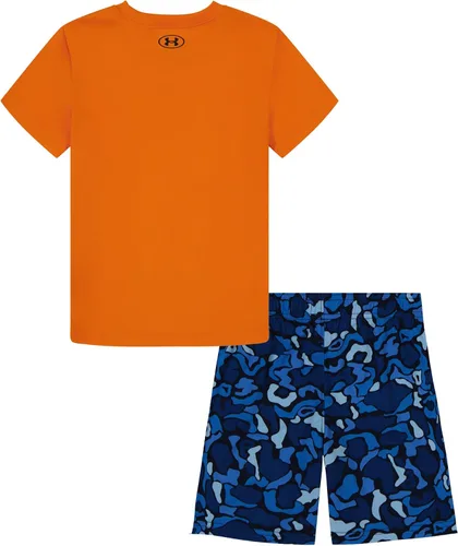 Vista 100 de Under Armour baby-girls Ua Terrazzo Leopard Heart SetShort Set