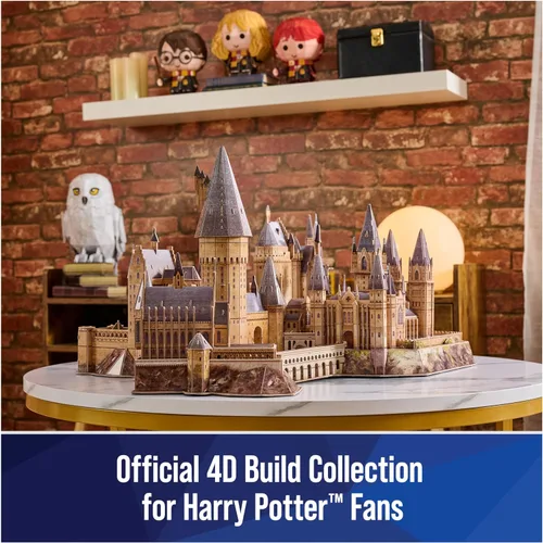 Vista 6 de 4D Build, Kit de modelo 3D de Hermione Granger de Harry Potter, coleccionables de Harry Potter y decoración de escritorio, rompecabezas