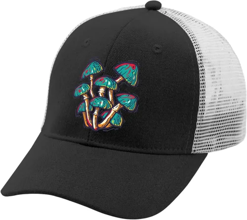 Vista 2 de Caps Mushroom Baseball Cap, Vintage Dad Hat for Men