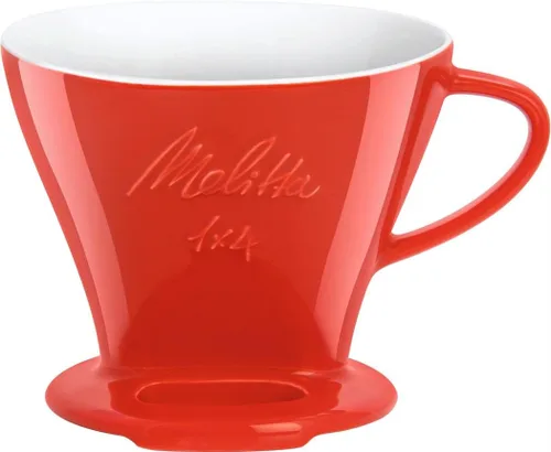 Vista 4 de Melitta Soporte para filtro de vertido, tamaño 1x4, 6761018, utilizado con 1 jarra o 2 tazas, plástico, negro