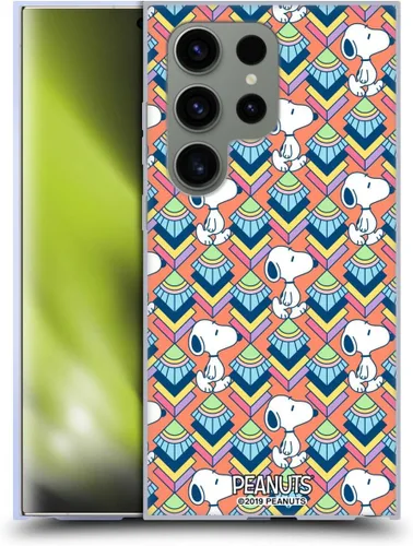 Vista 56 de Head Case Designs Snoopy Deco Dreams - Funda de gel con licencia oficial de Peanuts Blue Pattern [protección de grado militar] compatible con Google