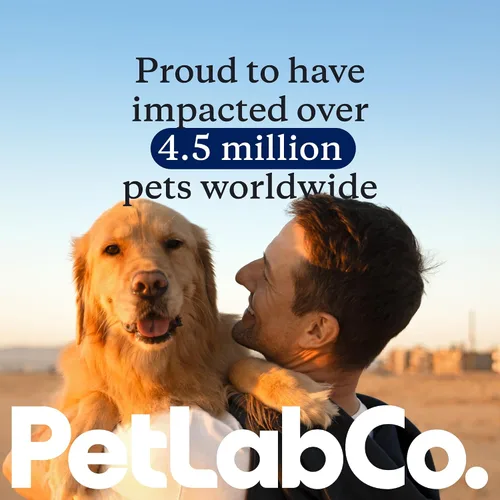 Vista 6 de PetLab Co. Paquete de aliento fresco: fórmula dental para perros dirige el sarro y promueve el aliento fresco y los palitos dentales para la salud