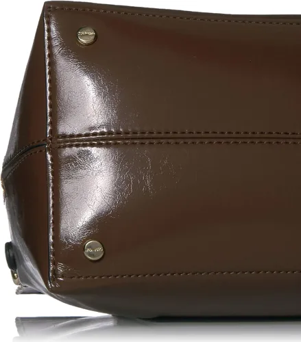 Vista 6 de Calvin Klein Neat Glazed Patent Statement - Bolso