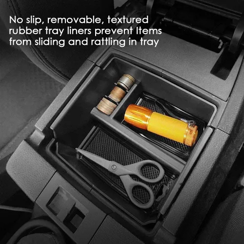 Vista 3 de RESTBONE Bandeja organizadora de consola central compatible con Jeep Wrangler JK y JKU 2011, 2012, 2013, 2014, 2015, 2016, 2017, 2018, accesorios