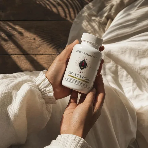 Vista 4 de Circulation+ Fórmula avanzada – Complejo botánico de hierbas con jengibre de cayena – Mezcla de bienestar tradicional con vitaminas minerales