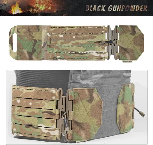 Vista 3 de Hebillas magnéticas tácticas Cummerbund de liberación rápida modelo BG-TC2-V2