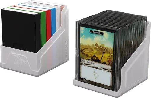 Vista 4 de Gamegenic Bastion 100+ XL Deck Box - Compacta, segura y perfectamente organizada para tus tarjetas intercambiables. Protege de forma segura más