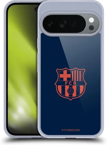 Vista 45 de Head Case Designs Funda de gel con licencia oficial del FC Barcelona Barca Crest Graphics [protección de grado militar] compatible con Google Pixel 3