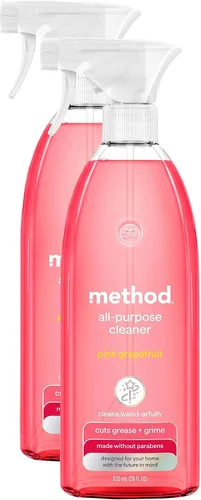 Vista 14 de Method Limpiador multiusos, pomelo rosa, perfecto para la mayoría de mostradores, azulejos, piedras y más, botella de spray de 28 onzas
