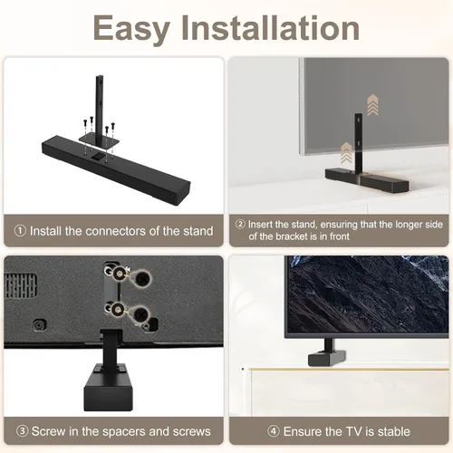 Vista 7 de Soporte de TV de metal para LG TV Legs solo para LG 47LB5900-UV 49UB8200-UH 50LB6300 50LF6090-UB 50LH5730-UA 55LB5900-UV 55LF6000-UB 55LY340C-UA
