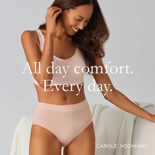 Vista 5 de Carole Hochman - Calzoncillos sin costuras, 5 unidades, variados
