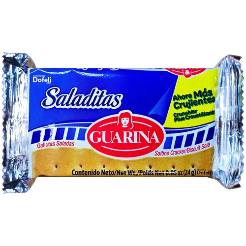 Vista 2 de Galletas Saladas GUARINA 10.16 oz