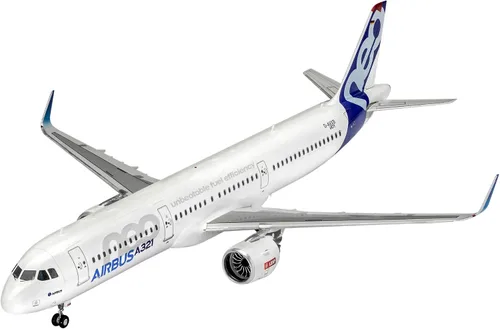 Vista 3 de Revell RV04952 1:144-Airbus A321 Neo Kit de modelo de plástico, multicolor