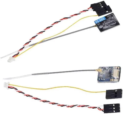 Vista 4 de Flysky FS-A8S Mini receptor con PPM i-Bus SBUS salida 2.4G 8CH RX para avión RC compatible con FS-i6x FS-i10 FS-i6s TM10 TM8