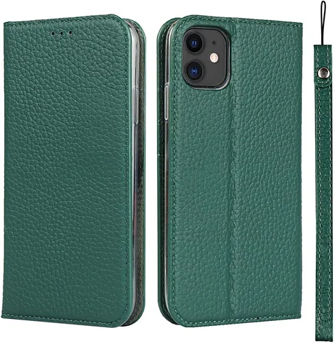 Vista 31 de Havaya Funda compatible con iPhone 11, cartera MagSafe con tarjetero - Funda magnética desmontable 2 en 1 - Ranuras para tarjetas de crédito