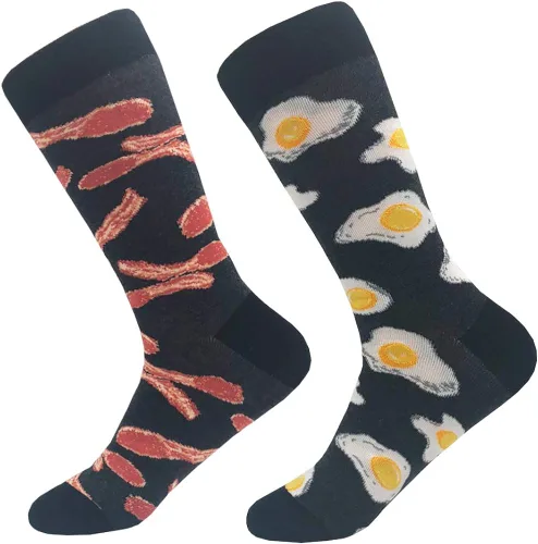 Vista 2 de KoolHour Calcetines suaves de punto de algodón con dibujos animados para hombre