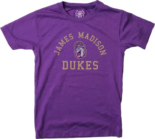 Vista 27 de Wes and Willy Camiseta de algodón orgánico de manga corta para niños de la NCAA