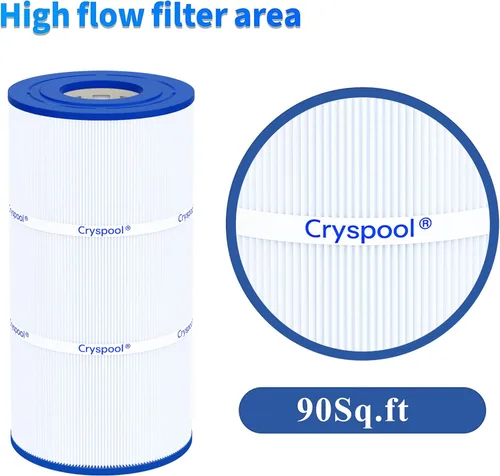 Vista 6 de Cryspool 08046 Filtro compatible con Hayward C900, CX900RE, C-900, PA90, Posi-Clear PXC-95, C-8409, Ultral-B6, PP-B6, FC-1292, cartucho de filtro