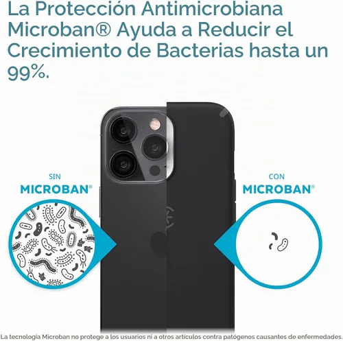 Vista 5 de Speck CandyShell Pro - Funda para iPhone 13 Pro, protección contra caídas y resistente a arañazos con protección de doble capa y diseño delgado