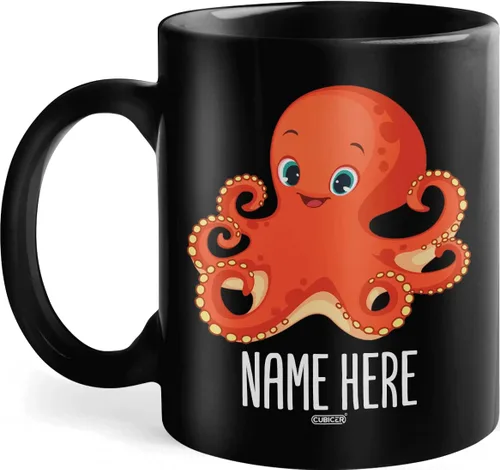 Vista 11 de CUBICER Taza de café de cerámica negra personalizada, tazas religiosas, con nombre personalizado, tazas grandes con refranes para mujeres, hombres