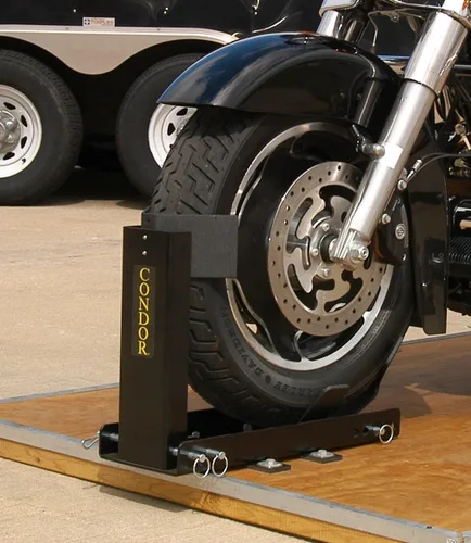 Vista 2 de Condor SC-2000 cuña re rueda de motocicleta para remolques.