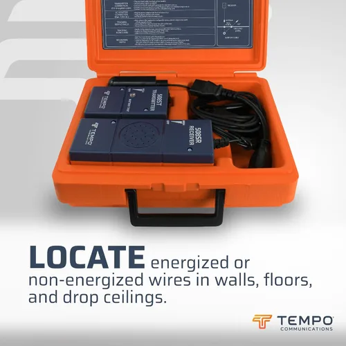 Vista 3 de TEMPO 508S-G - Localizador de cables de riego y buscador de cables, localizador de cables precisos, rastrea o localiza cables muertos o energizados