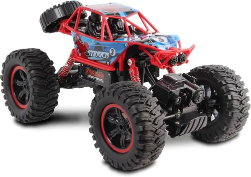 Vista 5 de NKOK Mean Machines 4x4 Off-Road Rock Crawler 2.4GHz Escala 1/14 RC (RTR) Stinger, Multi