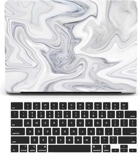 Vista 8 de Funda rígida compatible con MacBook Pro Retina de 14 pulgadas modelo 2023-2021 A2918 A2992 A2779 A2442 con M3 M2 M1 Pro/Max, carcasa de plástico
