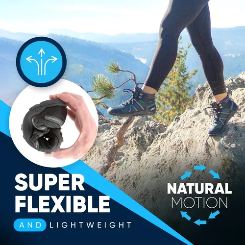 Vista 4 de Xero Shoes Women's Xcursion Fusion - Zero Drop, Fully Waterproof Hiking Boot