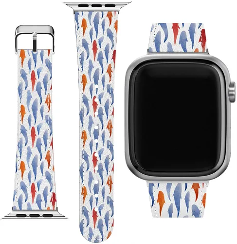 Vista 9 de Correa de muñeca compatible con Apple Watch Series 7/6/5/4/3/2/1/SE y funda de teléfono a juego con estampado rosa, correa de dinosaurios