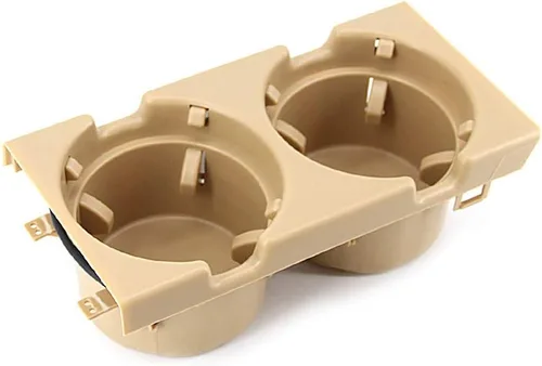Vista 2 de Conjunto de soporte para botella de bebida para consola central de automóvil, compatible con BMW Serie 3 E46 Sedán/Wagon/Compact/Coupe/Convertible