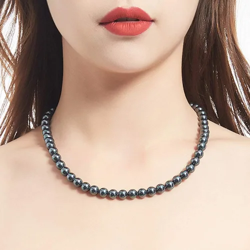 Vista 3 de BULINLIN - Gargantilla de cuentas con perlas, joyería de moda para cumpleaños, regalo para mujer