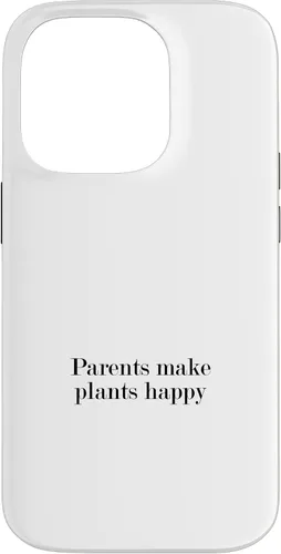 Vista 17 de iPhone XR Parents make plants happy Case