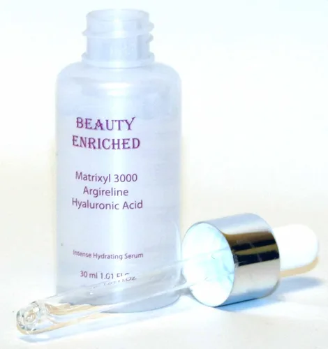 Vista 2 de Matrixyl 3000, Argireline, crema de suero de ácido hialurónico para reducir las arrugas faciales, levantamiento facial sin aguja (1 oz)