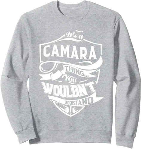 Vista 3 de Es una cosa de CAMARA que no entenderías Sudadera de regalo, Negro -, Pequeña
