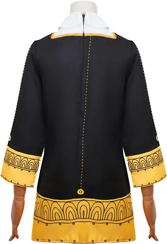 Vista 3 de Disfraz de anime para mujer, vestido escolar, uniforme completo, traje de Halloween para niñas