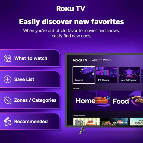 Vista 13 de Hisense Smart Roku TV Class E6SR Series Hi-QLED 4K UHD de 43 pulgadas (43E6SR, modelo 2026) - Dolby Vision, modo de juego Plus, VRR, ALLM, DTS