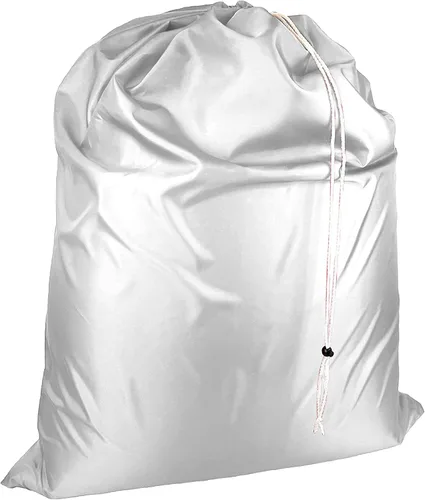 Vista 15 de Bolsa de lavandería con cordón de cierre de bloqueo, extra grande, resistente, 100% nailon, bolsa de ropa grande y plegable, organizador de ropa
