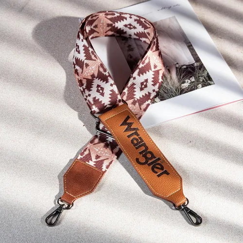 Vista 2 de Wrangler Strap Western Purse Straps Replacement Crossbody Handbag Adjustable Aztec Wide Guitar Strap