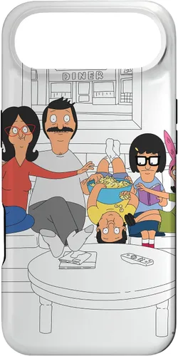 Vista 27 de Bob’s Burgers Bob Linda Gene Tina Louise Living Room Case for iPhone 17