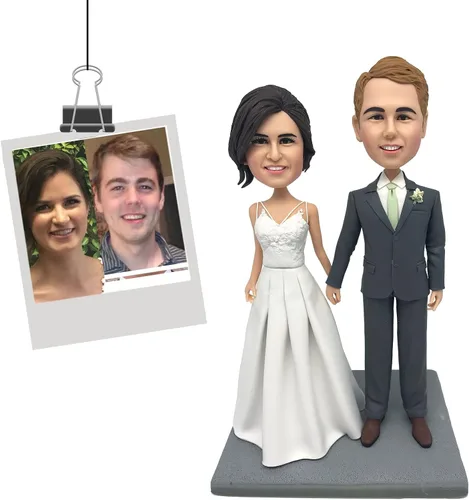 Vista 11 de Figuritas personalizadas de bobblehead de golfista para regalo para hombre, regalos personalizados del día de San Valentín a partir de fotos Golfer