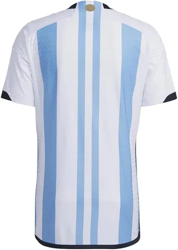 Vista 2 de adidas Argentina Authentic World Cup Home Jersey para hombre Blanco Azul claro