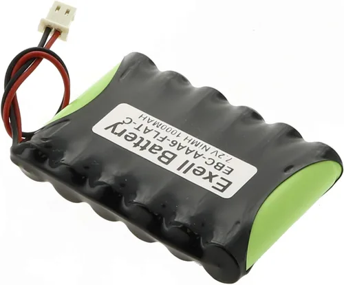 Vista 2 de Exell 7.2V 1000mAh NIMH w/conector para 1:18 RC Car Racing HPI RS4 Micro Cars