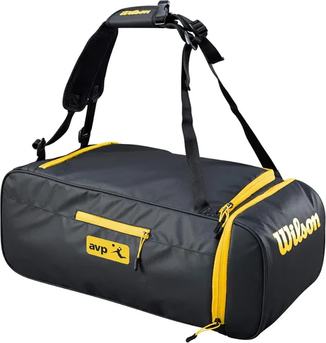 Vista 5 de Wilson Bolsas (bolsa de lona/mochila), Negro/Amarillo, Bolsa de lona