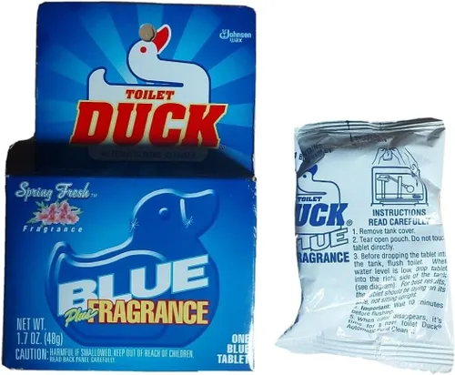 Vista 4 de Toilet Duck Automático Azul Individual - 1.7 oz - 3 pk