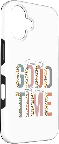 Vista 3 de iPhone 16 God Is Good All The Time Case