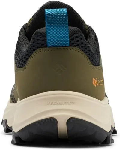 Vista 4 de Columbia Zapatos de senderismo Hatana Breathe para mujer, Nori, ámbar dorado