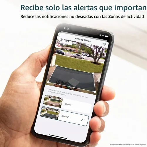Vista 9 de Timbre con video Arlo Essential con cable - Video HD, vista de 180°, visión nocturna, audio de 2 vías, instalación DIY (se requiere cableado)